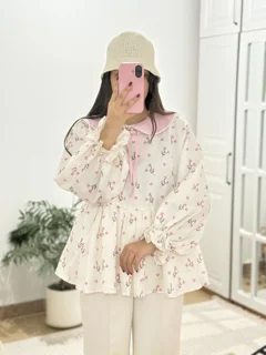 شومیز گلی