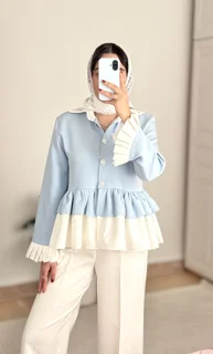 کت عروسکی چیندار ابر☁️